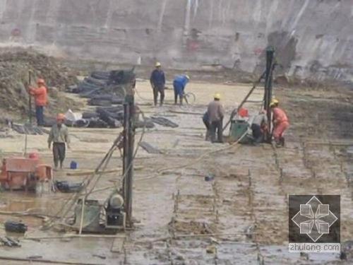 双滦我公司承建北京房山区水池地基注浆加固工程